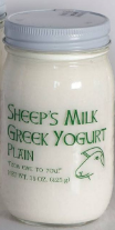 Plain Greek Sheep's Yogurt Large