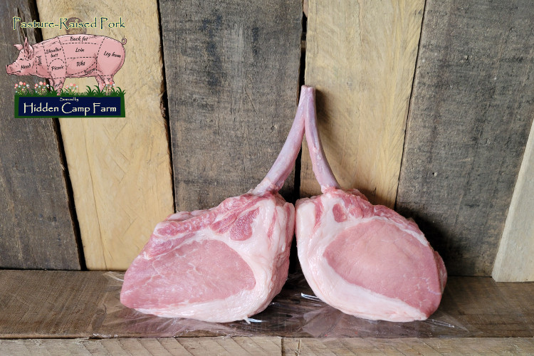Pork Chops, "Cowboy Cut"