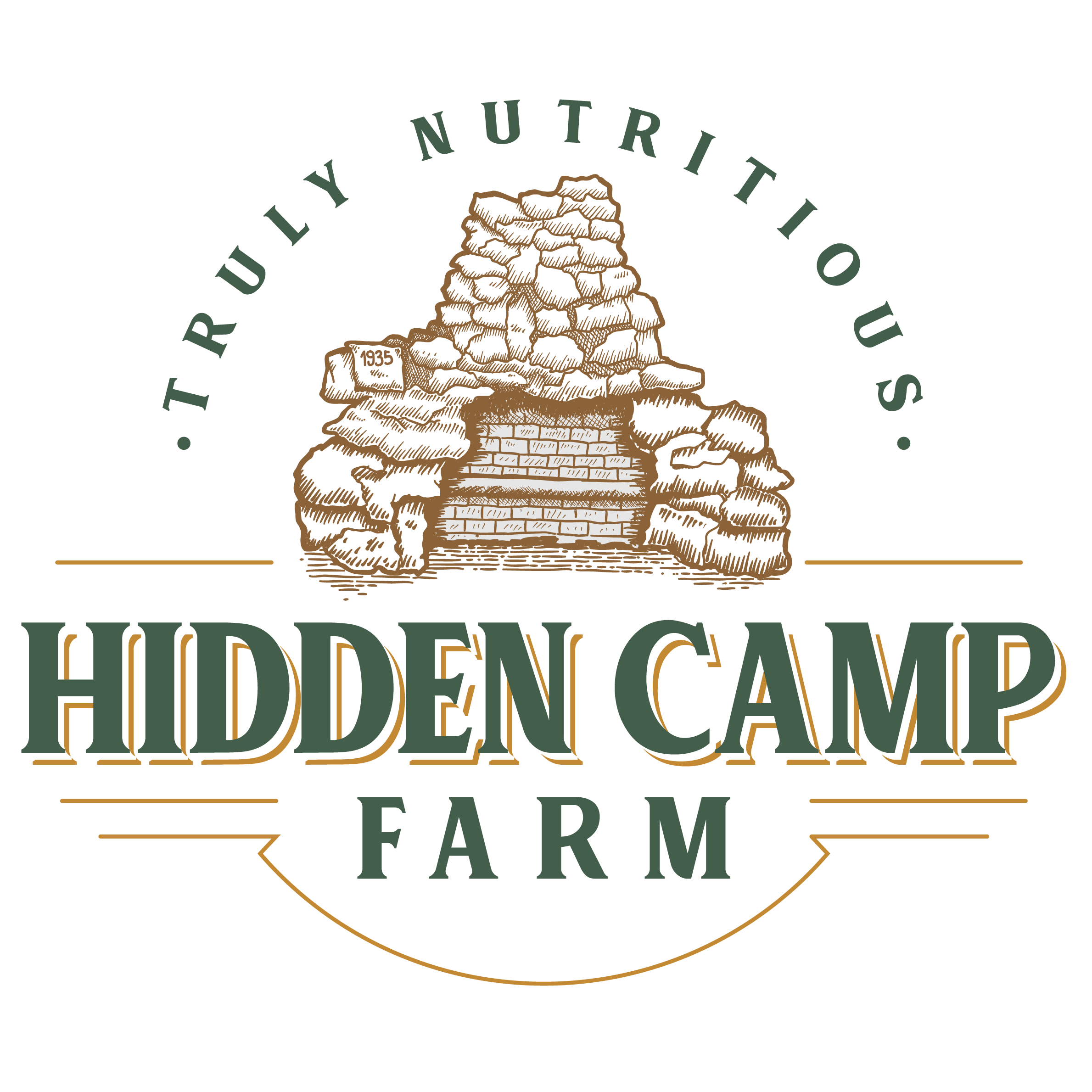 Hidden Camp Farm Logo