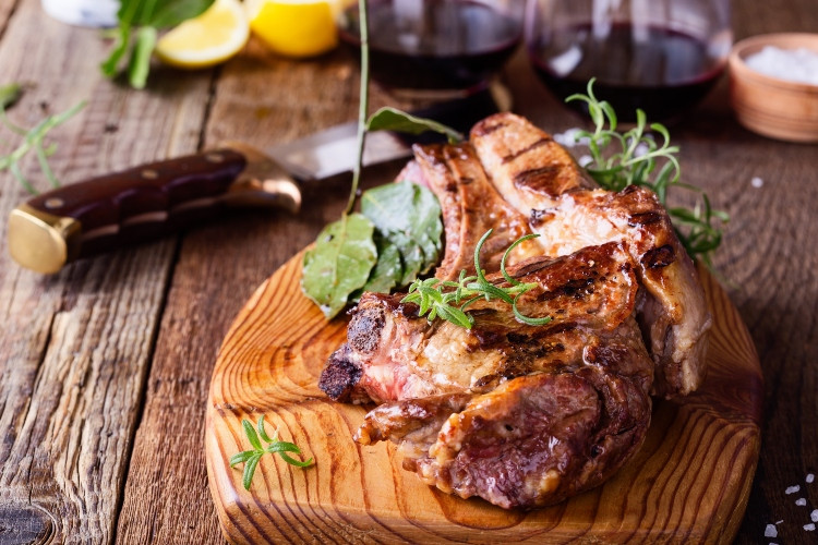 Salt and Pepper Ribeye Steak