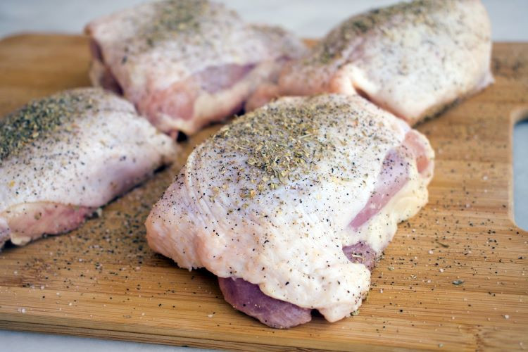 Corn & Soy-free Pastured Chicken Thighs